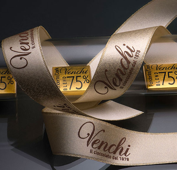 nastro personalizzato Prezioso 25mm stampa serigrafica