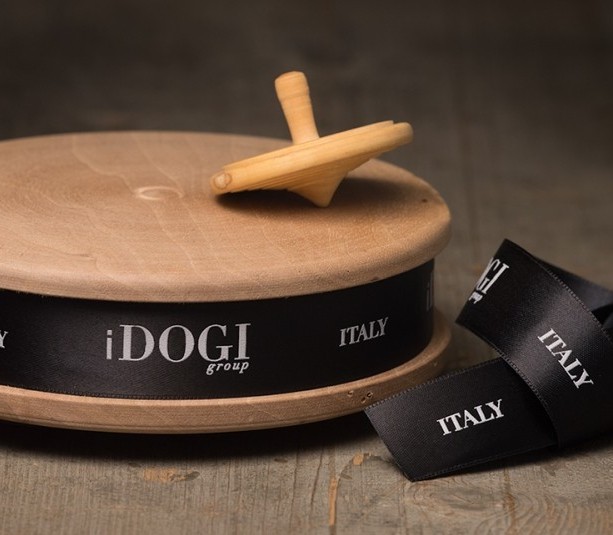 nastro personalizzato doppio raso | stampa serigrafica