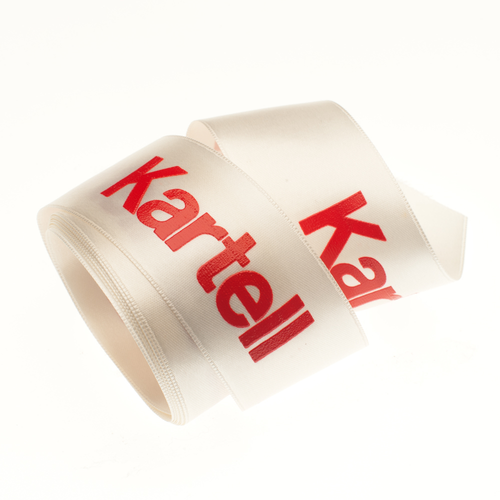 Nastro raso con serigrafia personalizzata di alta qualità